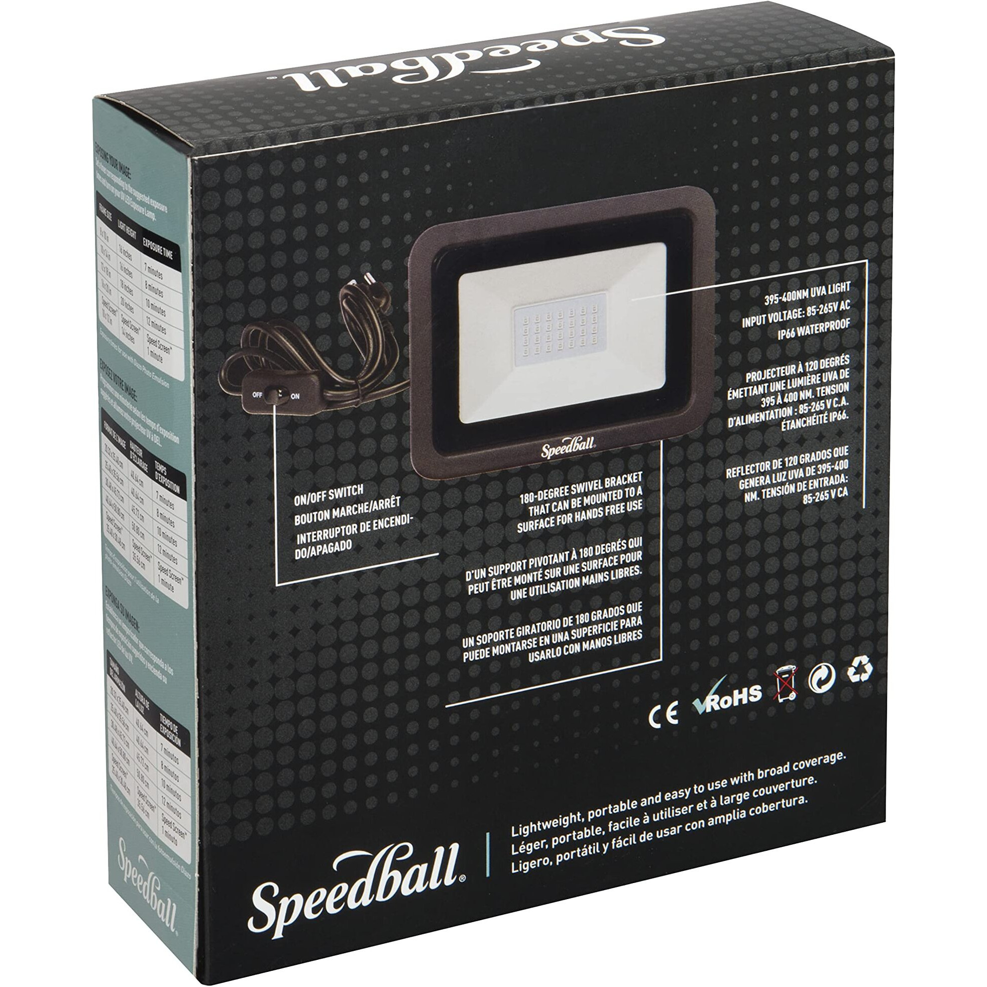 Speedball 30W Led Uv Exposure Lamp For Screen Printing