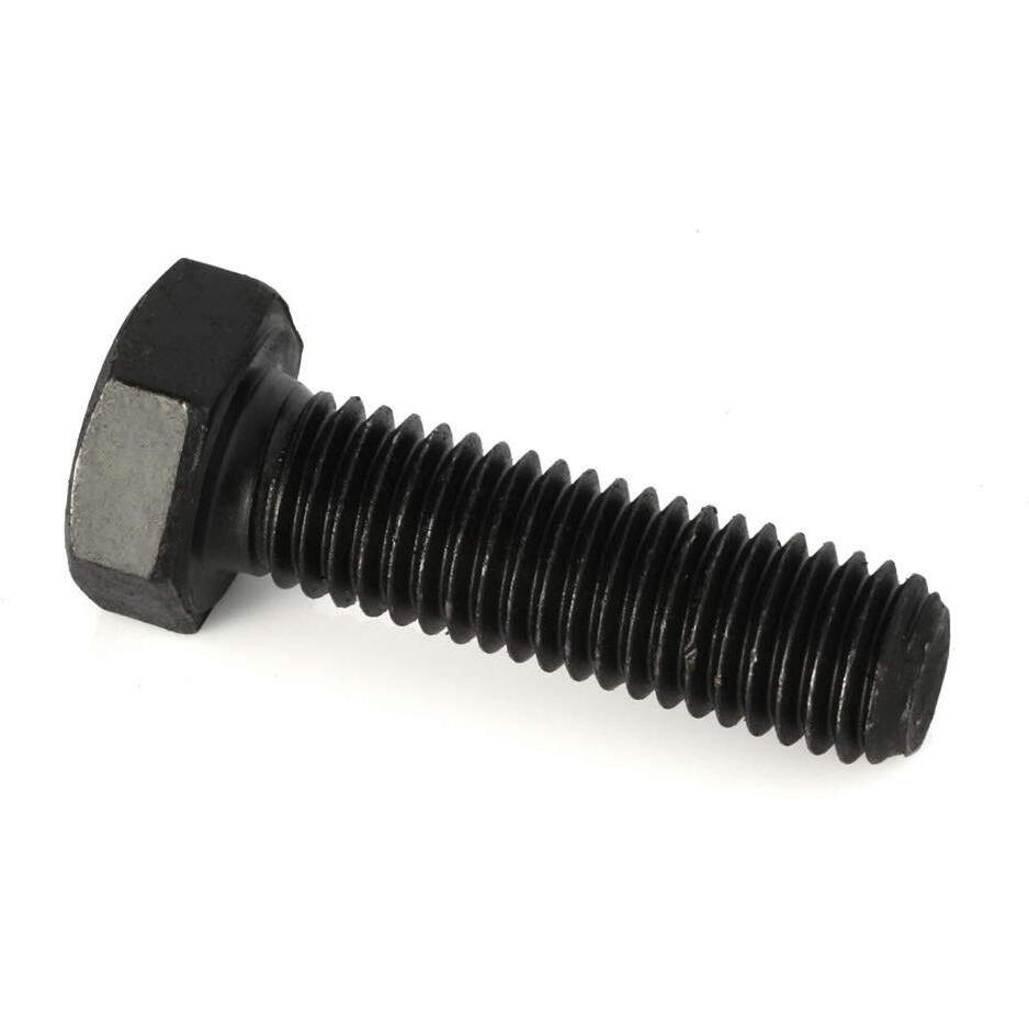 M8 X 35Mm Hex Head Screw Bolt, Fully Threaded, Alloy Steel Grade 12.9, Black Oxide Finish, Quantity 15