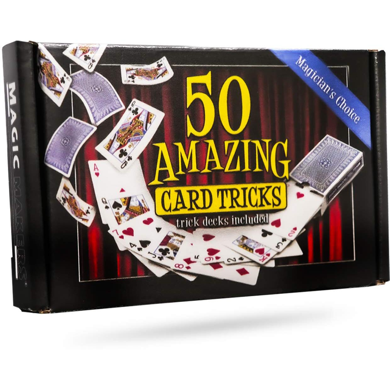 50 Amazing Card Tricks Kit For All Ages With Trick Decks Included
