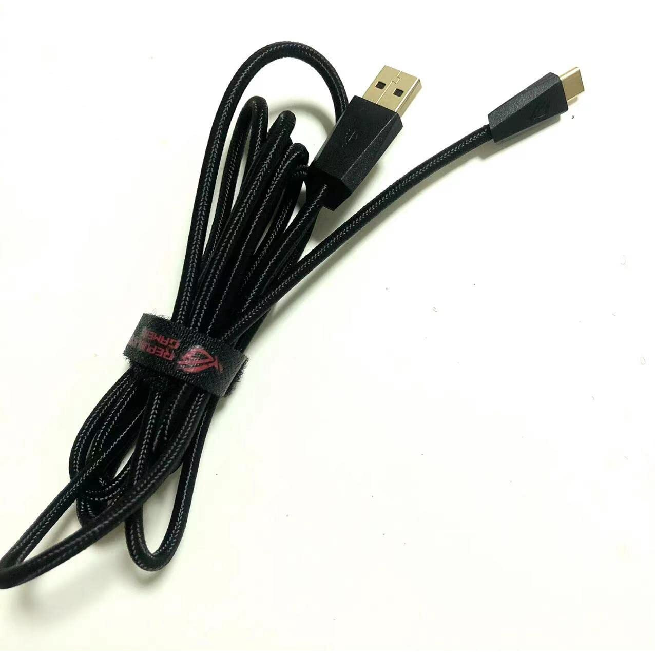 Lzydd Usb Charging Data Cable For Asus Rog Gladius Iii/Rog Keris/Rog Chakram Wireless Gaming Mouse/Rog Strix Scope/Falchion Wireless 65% Mechanical Gaming Keyboard(Black Usb C Port)