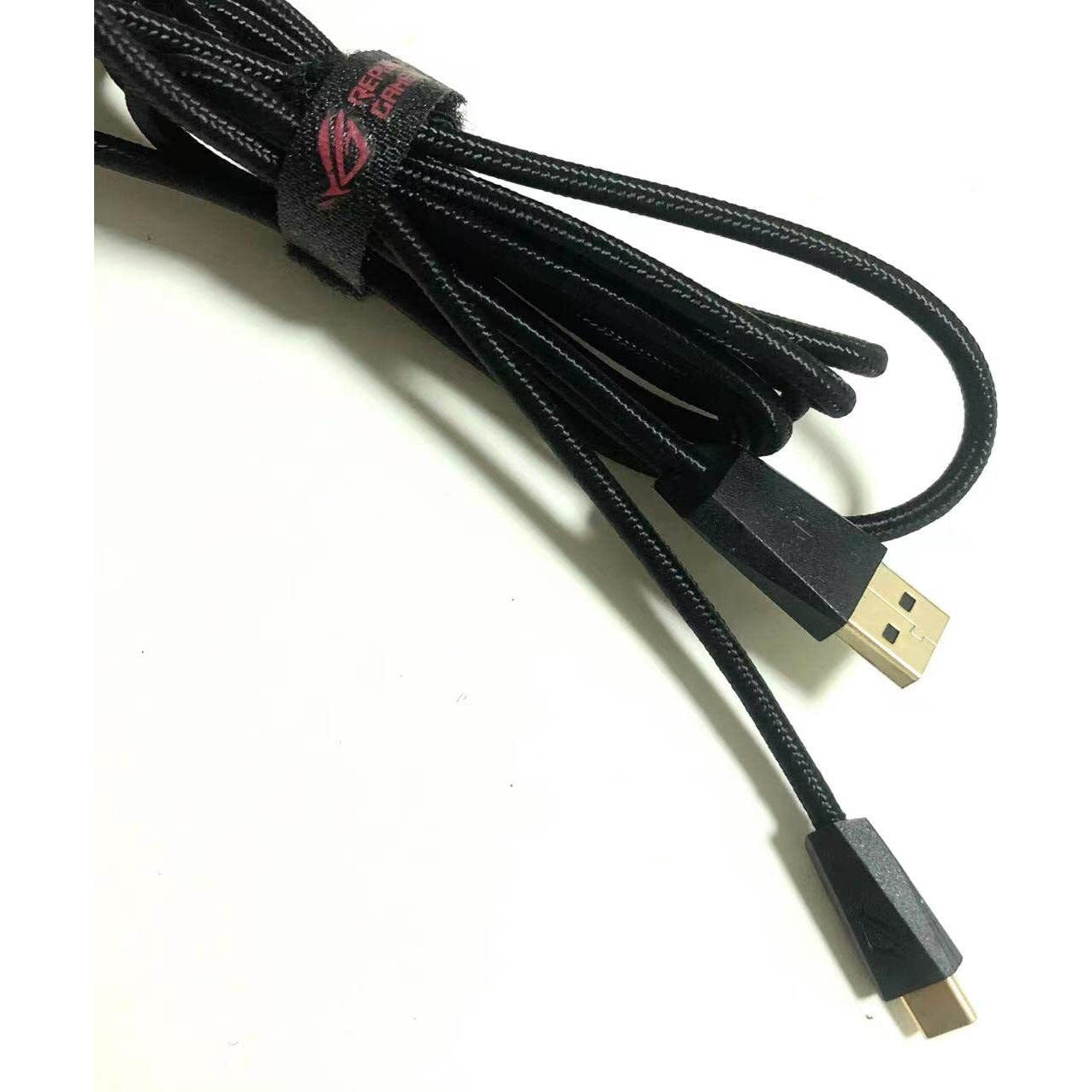 Lzydd Usb Charging Data Cable For Asus Rog Gladius Iii/Rog Keris/Rog Chakram Wireless Gaming Mouse/Rog Strix Scope/Falchion Wireless 65% Mechanical Gaming Keyboard(Black Usb C Port)