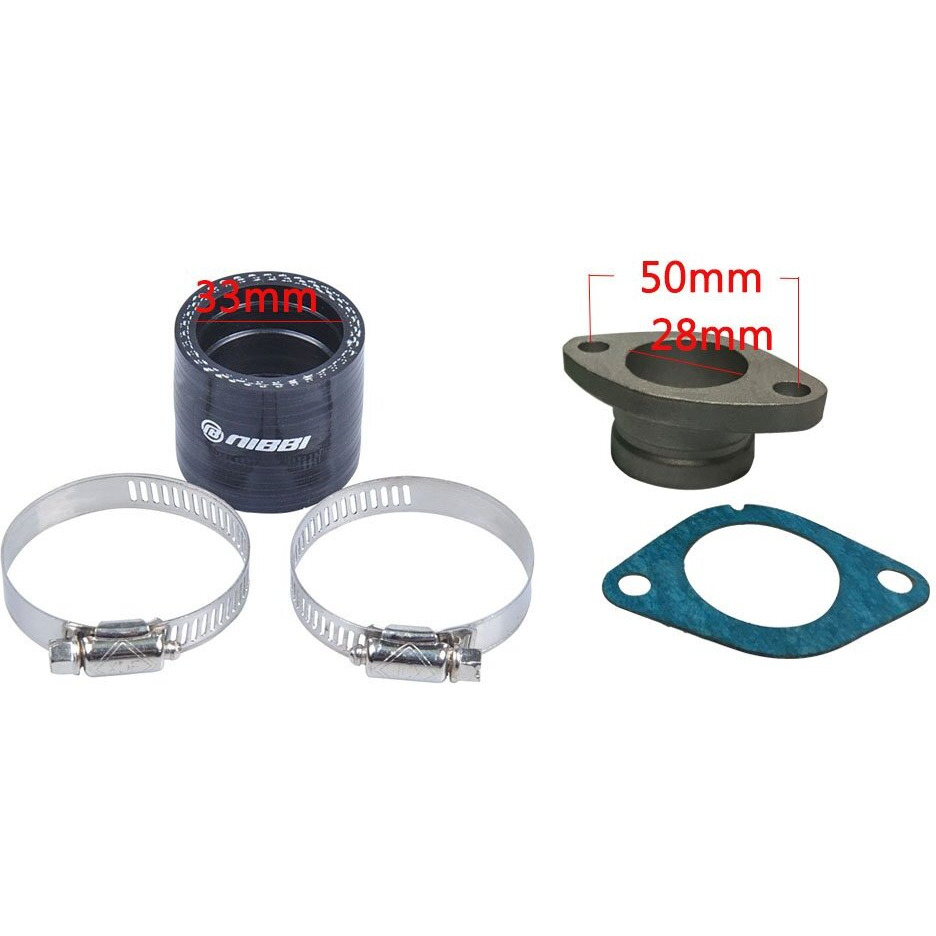 Nibbi Replacement Orginal High Performance Cg Intake Manifold Air Joint Boot Connector For Motorcycle Motorcross Dirt Bike Cg