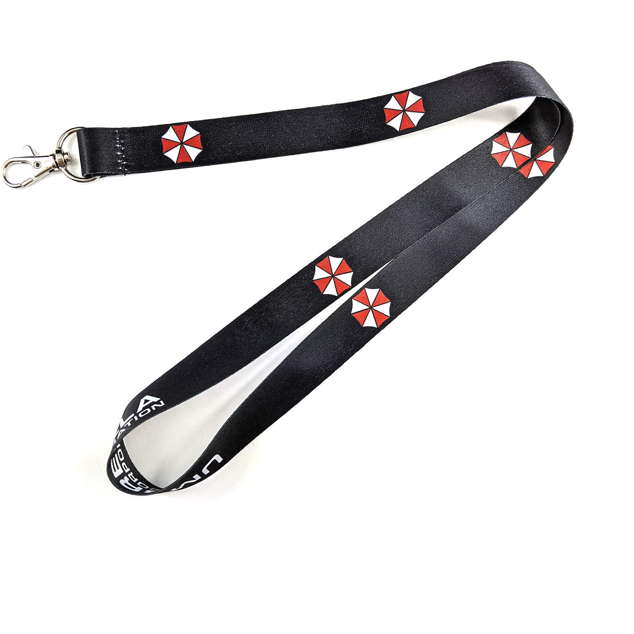 Tennada Umbrella Corp Neck Lanyard With Claw Clasp | Key Holder, Card Holder, Whistle Holder |