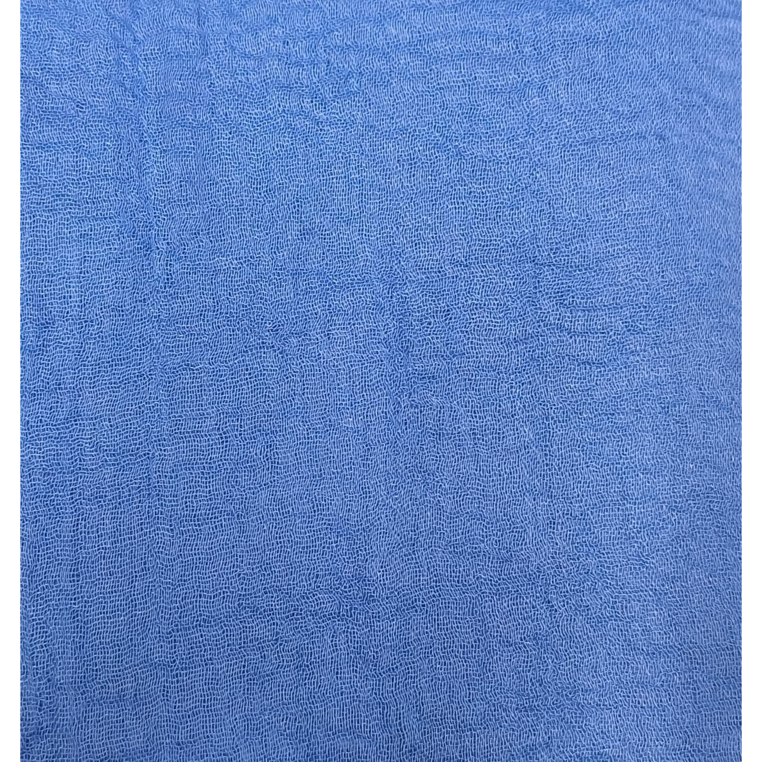 Xrdss Summer Cotton Blend Crinkle Vintage Soft Scarf With Fringed Edges 35"