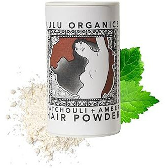 Non Aerosol Dry Shampoo Powder For Dark, Blonde And Oily Hair, All Natural Organic Hair And Body Powder, Paraben &Talc Free No White Cast Synthetic Fragrance, Travel Size, Patchouli And Amber -1Oz