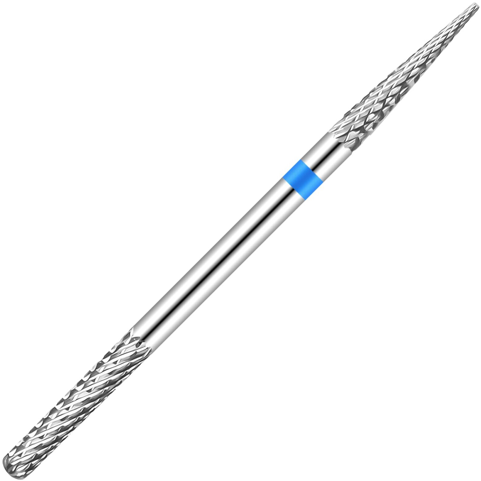 Xinshare Multifunction Under Nail Drill Bit Double Ends Tungsten Carbide Sliver 3/32" Sharp Nail Gel Cuticle Remover Drill Bit For Nail Preparation Manicure Pedicure