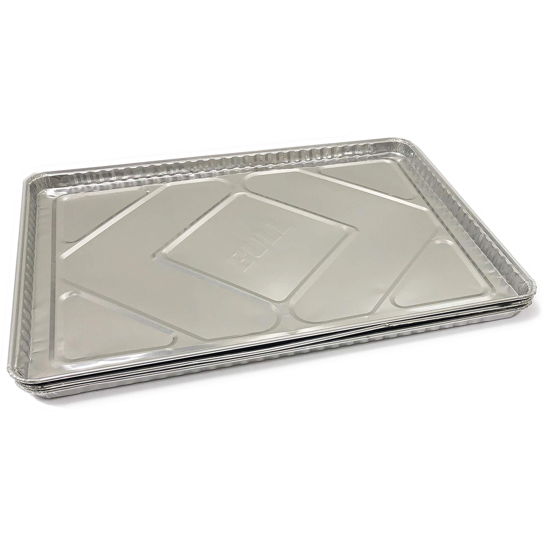 Bull Outdoor Products 24269 Grease Tray Liner, Silver, 12 Pack, For 38" Bull Grills