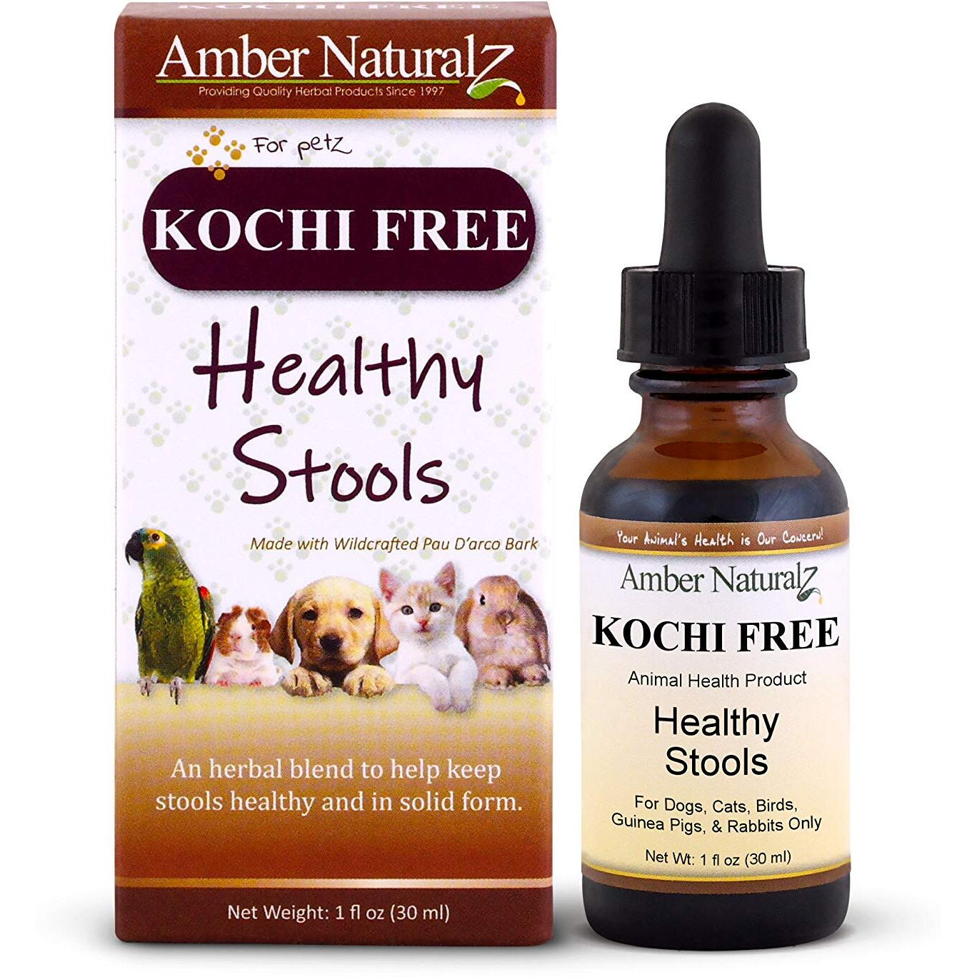 Amber Naturalz - Healthy Stools - For Pets - 1 Ounce