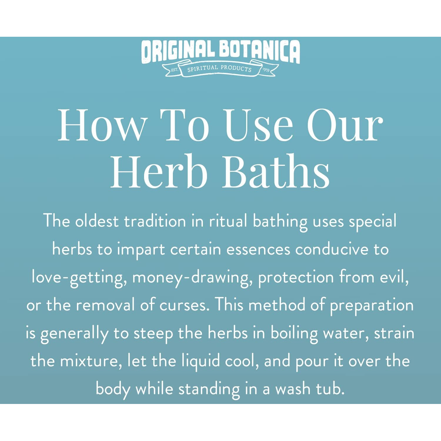 Original Botanica Open Road Abre Camino Herb Bath Spiritual Cleansing Body Wash Ritual Negative Energy Protection Herb Purification Prosperity Good Luck Attract