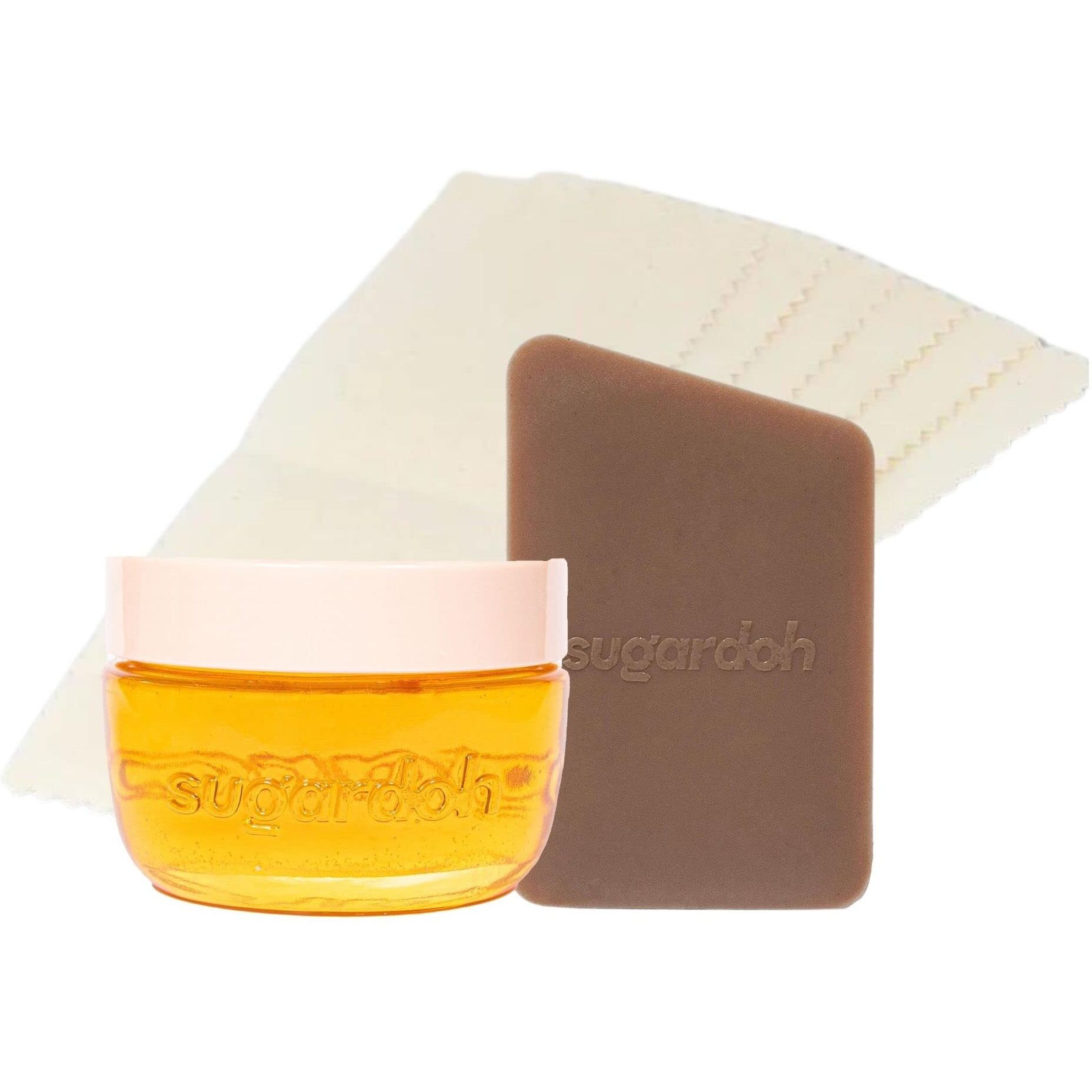 Sugardoh Sugar Waxing Kit For Women Tiktok Trend Items, Sugaring Hair Removal W/Firm Sugaring Paste At Home Hair Remover For Women & Men For Armpits, Bikini/Brazilian, Tik Tok Must Haves 2022