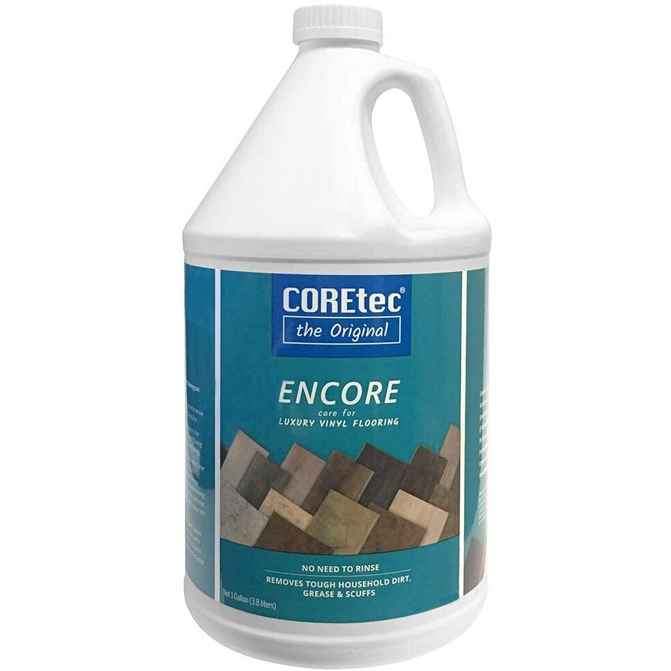 Coretec Encore 03Z77 Floor Cleaner Care For Luxury Vinyl Flooring Ready To Use 1 Gallon Refill
