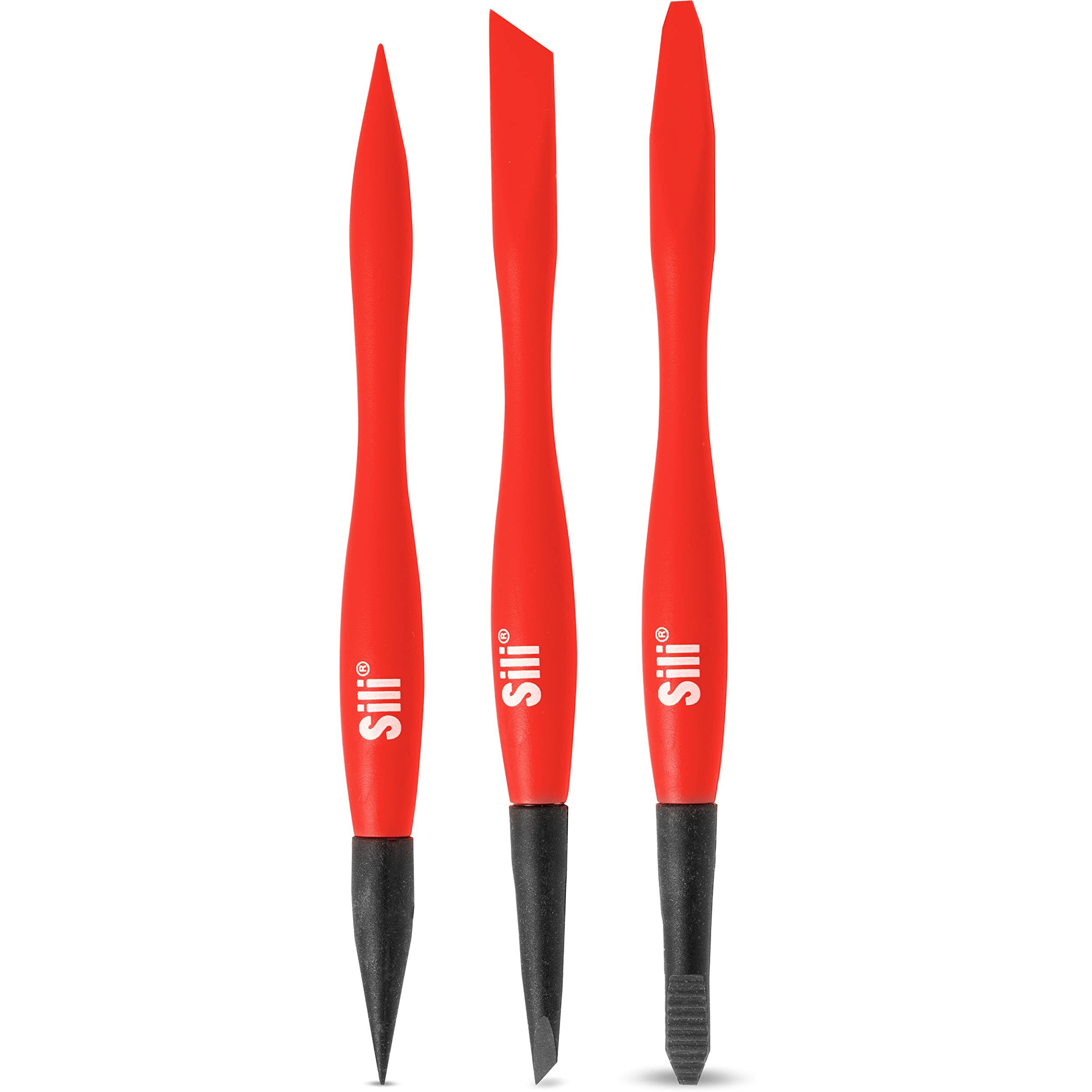 Sili Micro Glue Brush Applicator 3 Pack With Fine Tip