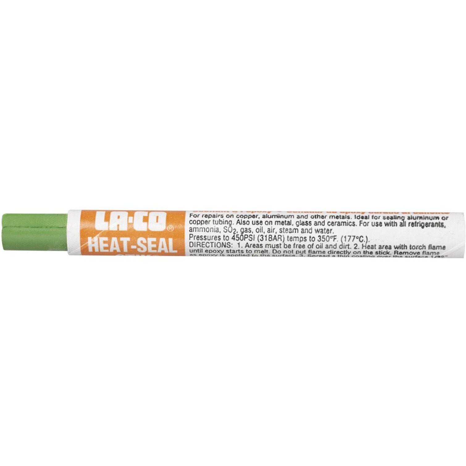 La-Co - 11575 La-Co Heat-Seal Stik Premixed Epoxy Sealer Stick, 350 Degree F Temperature, 3/8 Oz