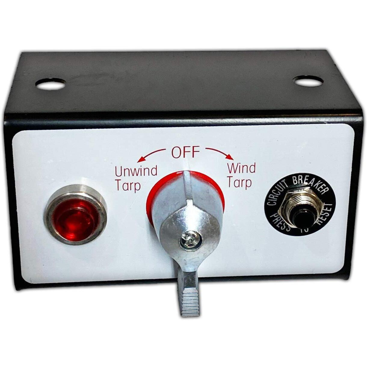All Truck Products Tarp Motor Rotary Switch Kit W/Circuit Breaker And Indicator Light 12Vdc 50 Amps