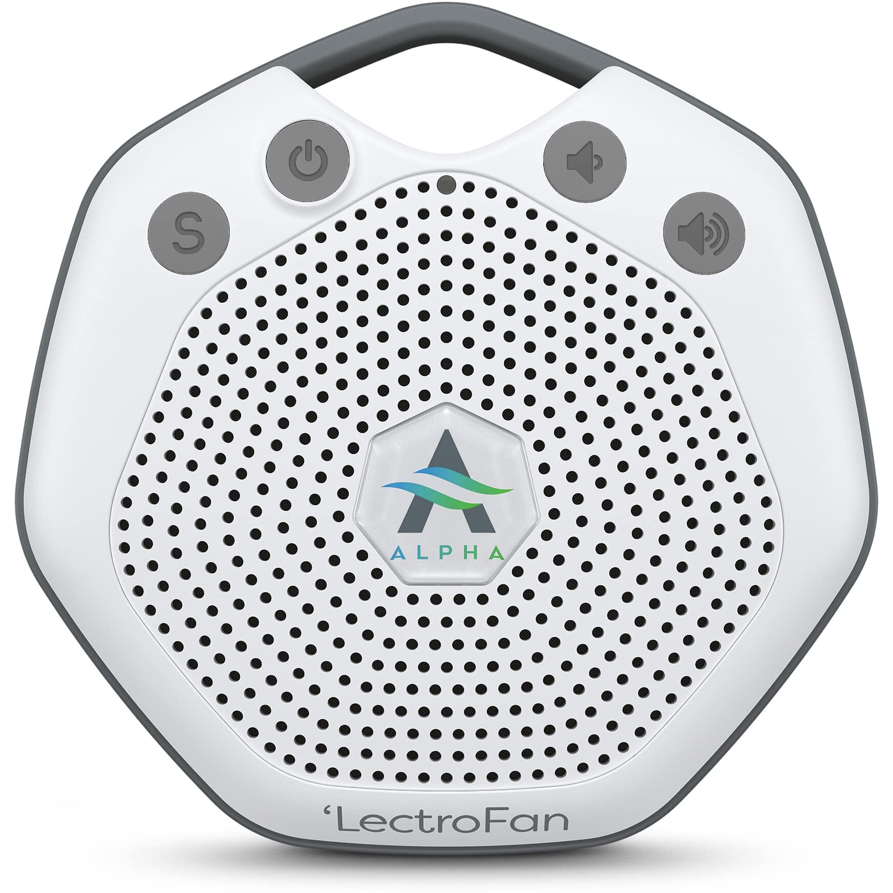 Adaptive Sound Technologies Lectrofan Alpha Portable Sleep Sound Machine With 7 Soothing Non-Looping Guaranteed Sounds With Fan, Heartbeat & White Noise For Babies Toddlers & Adults