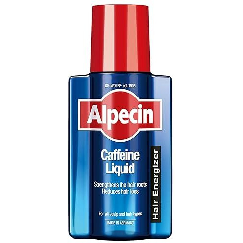 Alpecin After Shampoo Caffeine Liquid 6.76 Fl Oz I Topical Solution For Men's Thinning Hair I Promotes Natural Hair Growth I Sulfate Free With Concentrated Caffeine