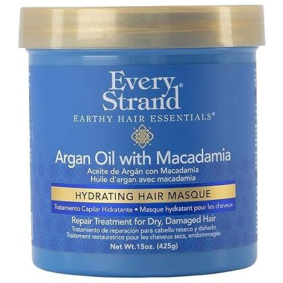 Every Strand Argan Oil With Macadamia Hydrating Hair Masque, 15 Oz