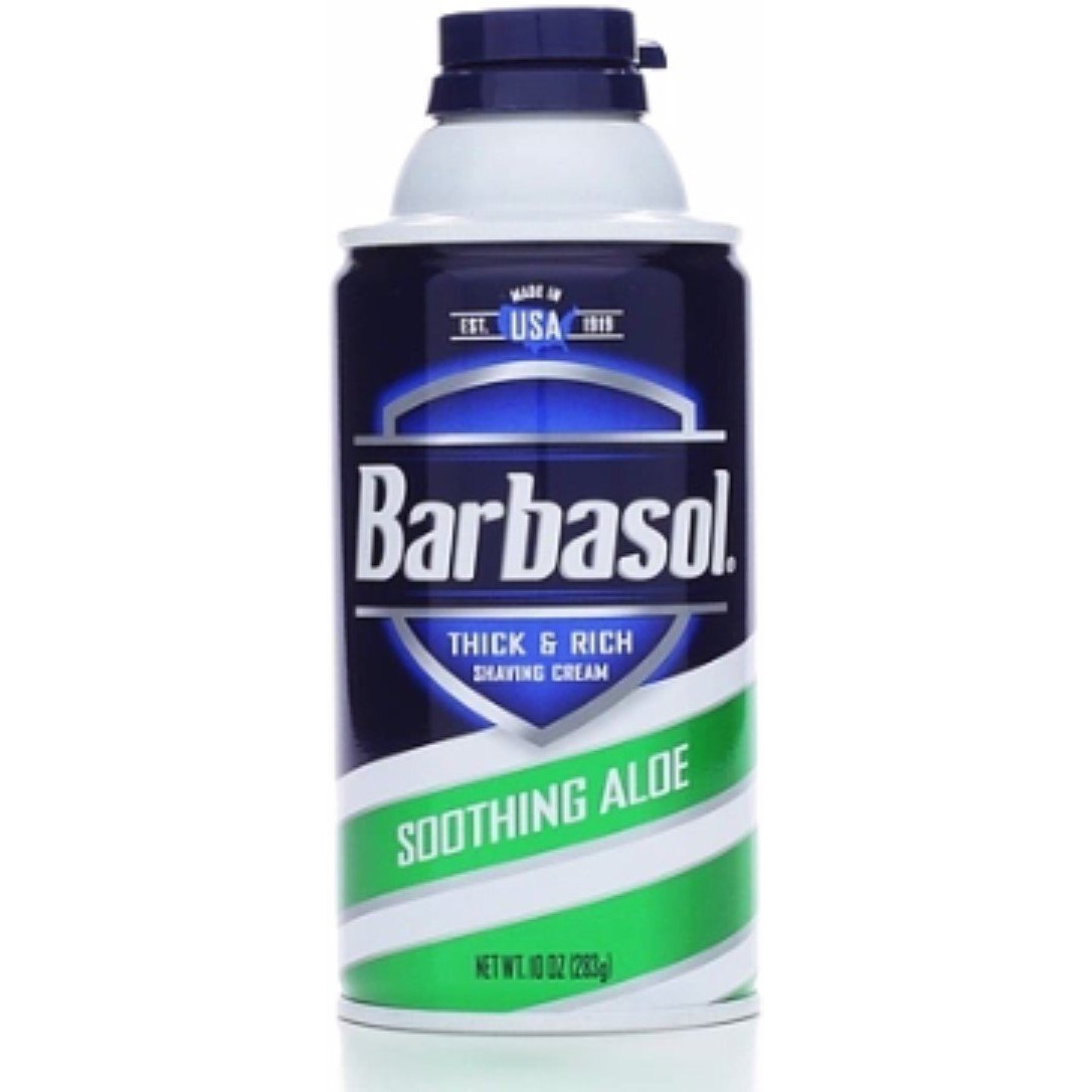 Barbasol Aloe Soothing Sh Size 10Z Barbasol Aloe Soothing Shave, 10 Ounce
