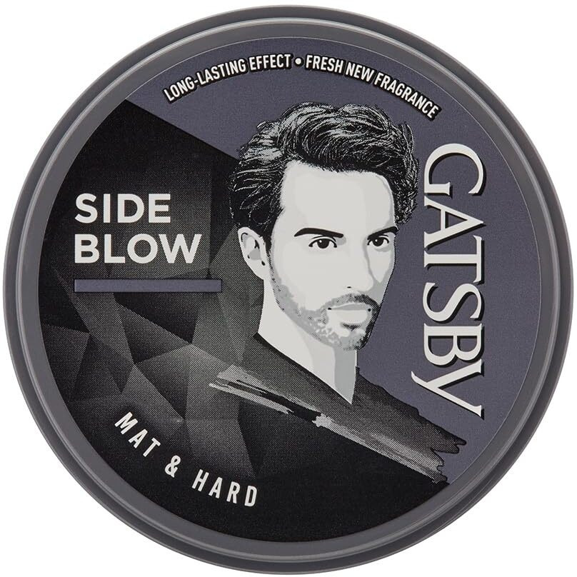 Gatsby Hair Styling Wax Matt & Hard 75G Grey