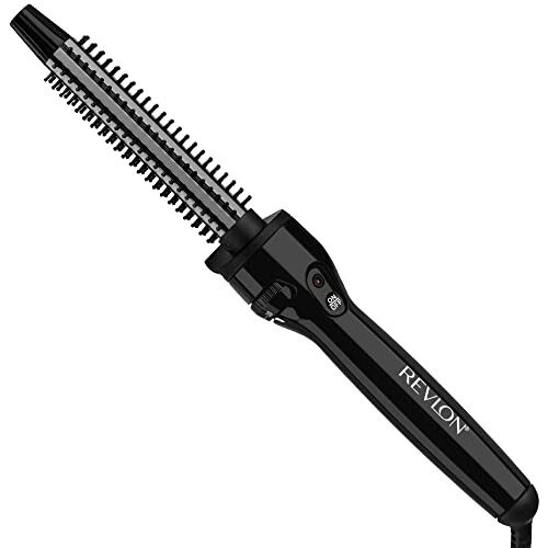 Revlon Perfect Heat Triple Ceramic Curling Brush Iron  For Silky Smooth Wave Curls (3/4 In)
