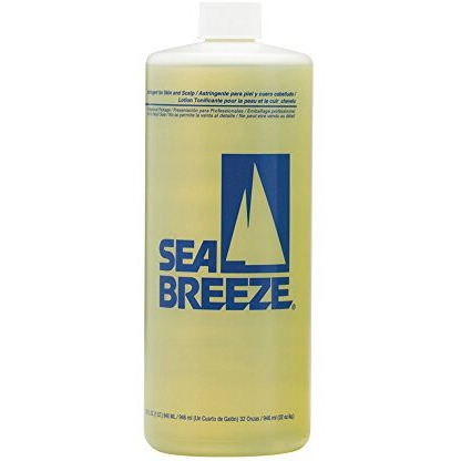Seabreeze Astringent For Skin, Scalp And Nails, Yellow, 32 Fl Oz