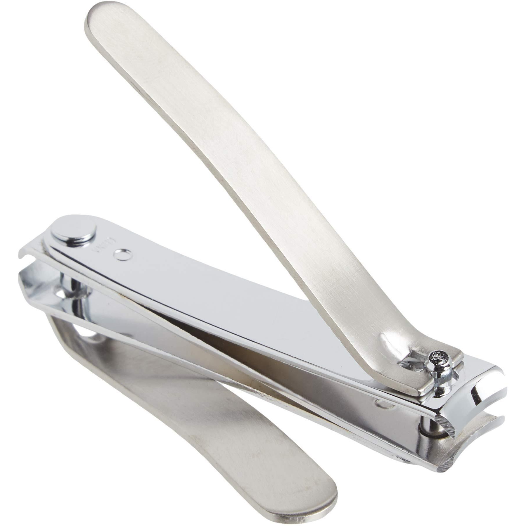 Revlon Men's Series Dual-Ended Nail Clipper, 2 In 1 With Straight And Curved Blades, Made With Stainless Steel