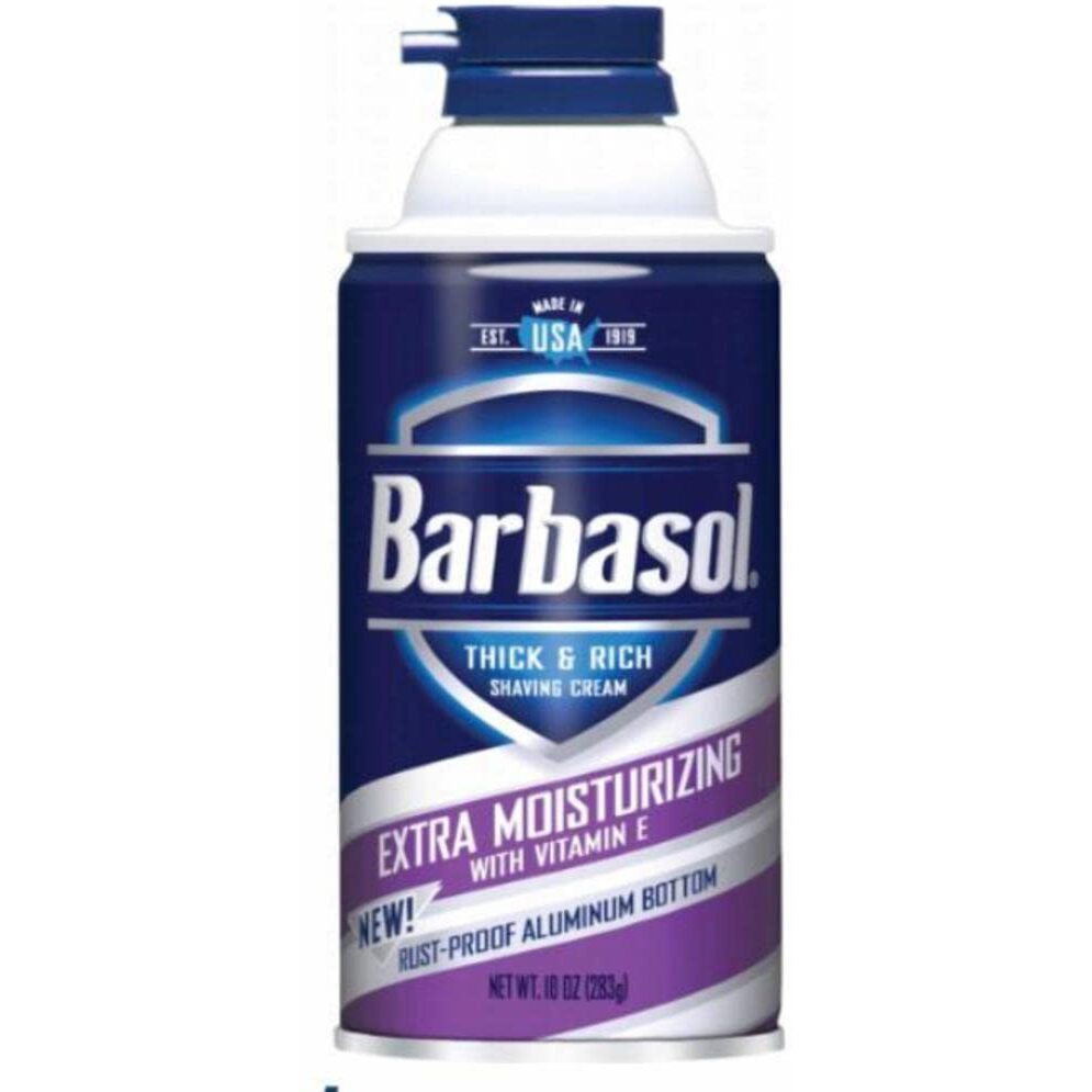 Barbasol Thick & Rich Shaving Cream Extra Moisturizing, 10 Oz