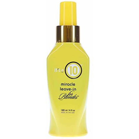 It's A 10 Haircare Blonde Miracle Leave In Treatment, 4 Ounce