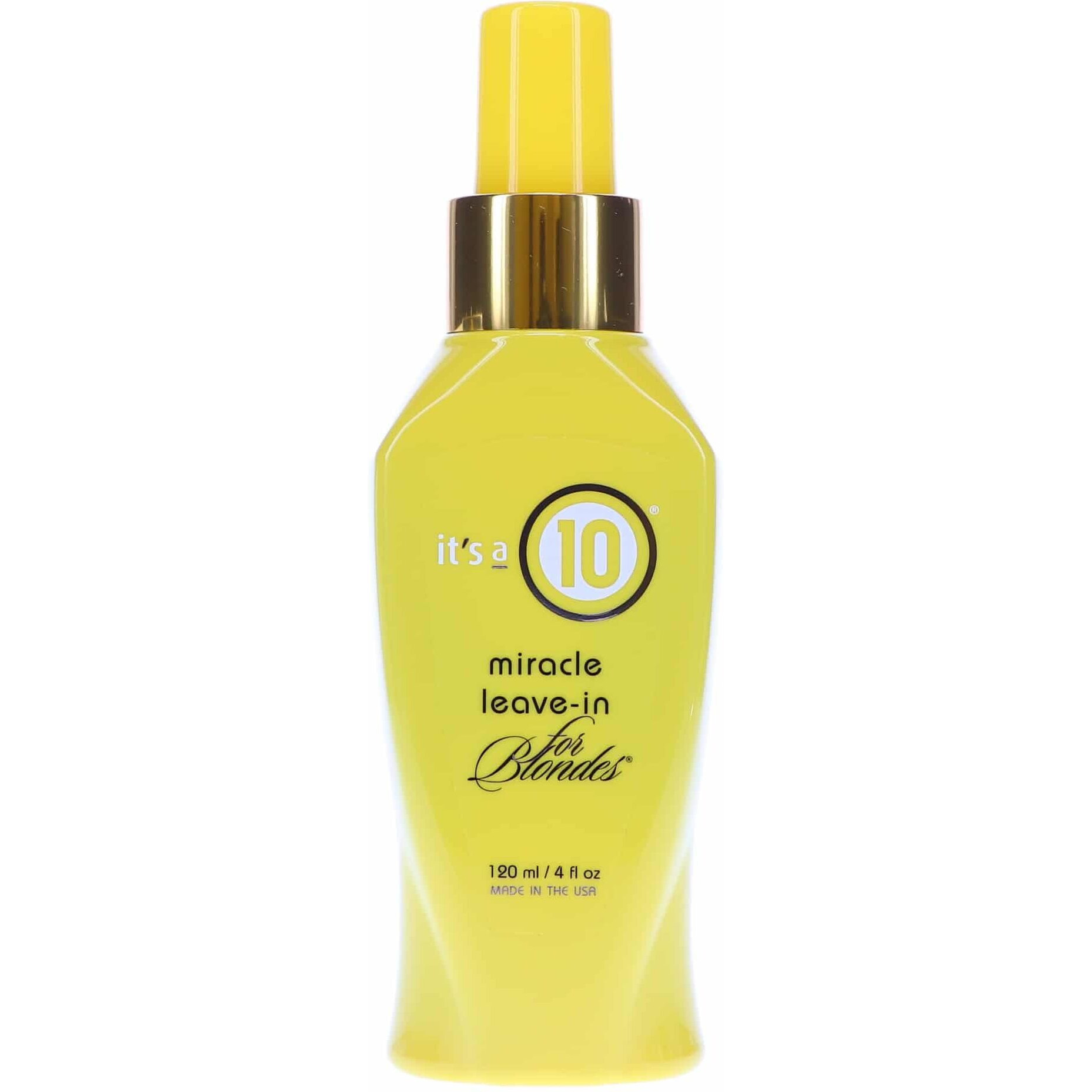 It's A 10 Haircare Blonde Miracle Leave In Treatment, 4 Ounce