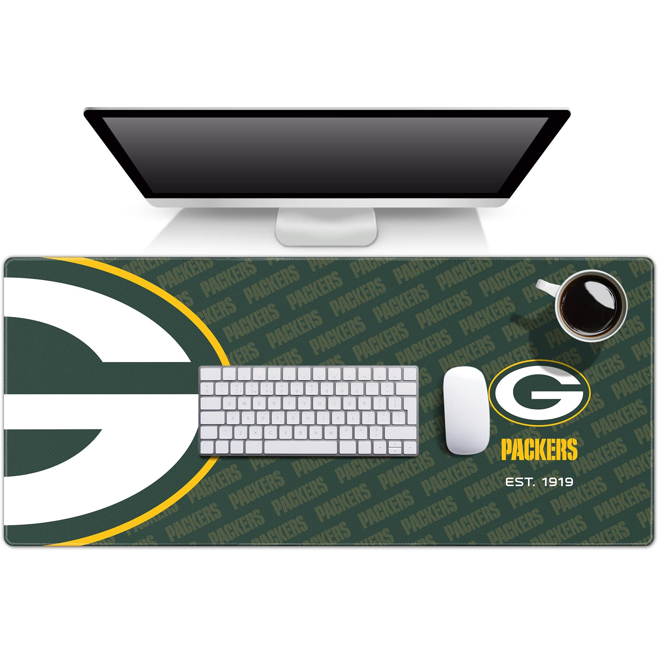 Youthefan Nfl Green Bay Packers Logo Series Desk Pad