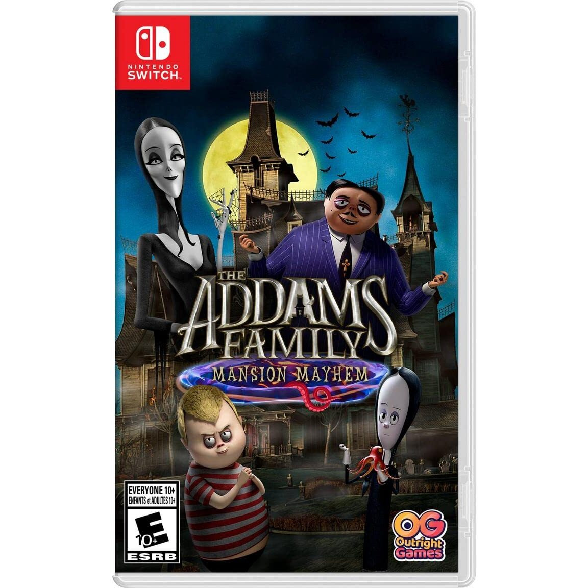 The Addams Family Mansion Mayhem - Nintendo Switch
