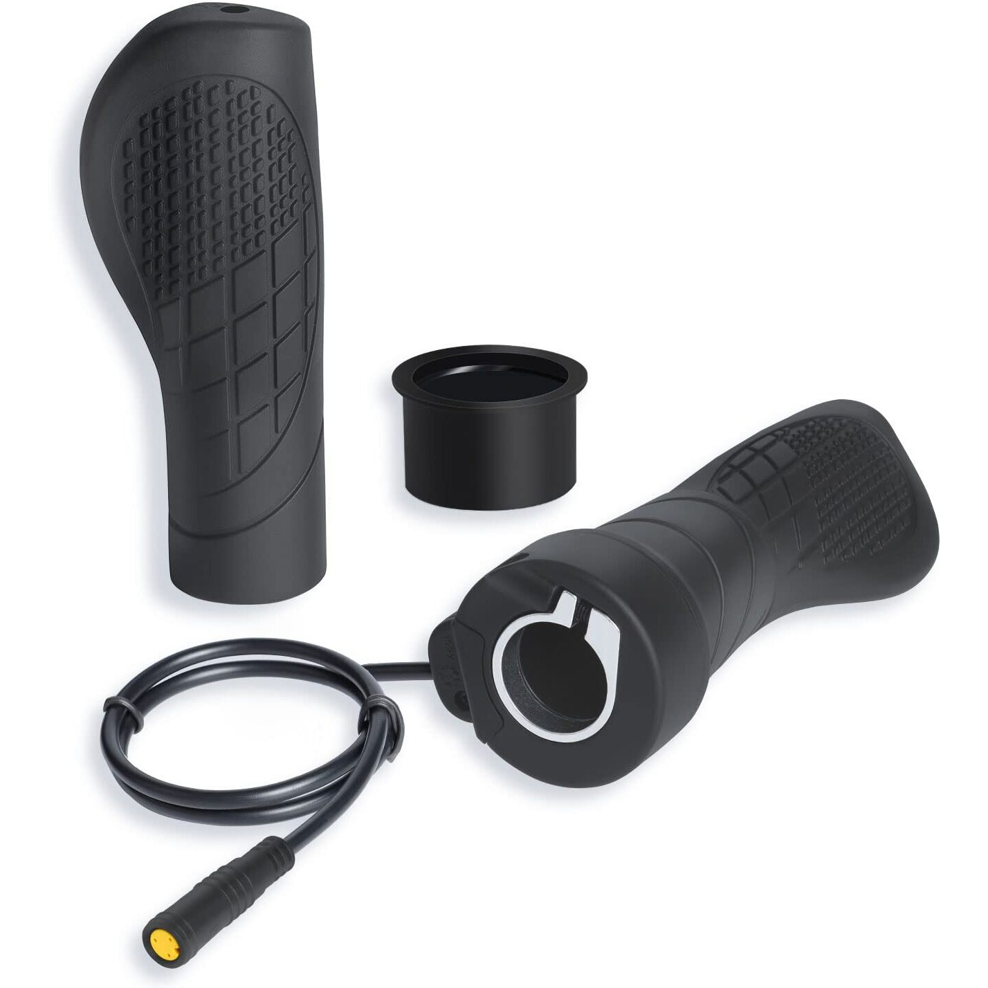 Half-Twist Throttle For Bafang 3 Pin Speed Throttle For Bbs01B Bbs02B Bbshd Mid Drive Motor Ebike Conversion Kits E-Bike Twist Throttle With 17.7 Inch Cable