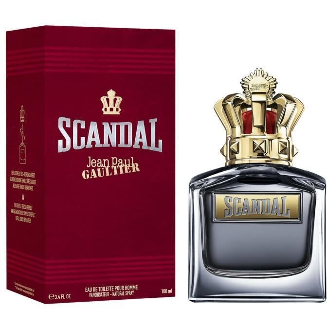 Jean Paul Gaultier Scandal 3.4 Oz Eau De Toilette Spray New In Box For Men (B5339M)