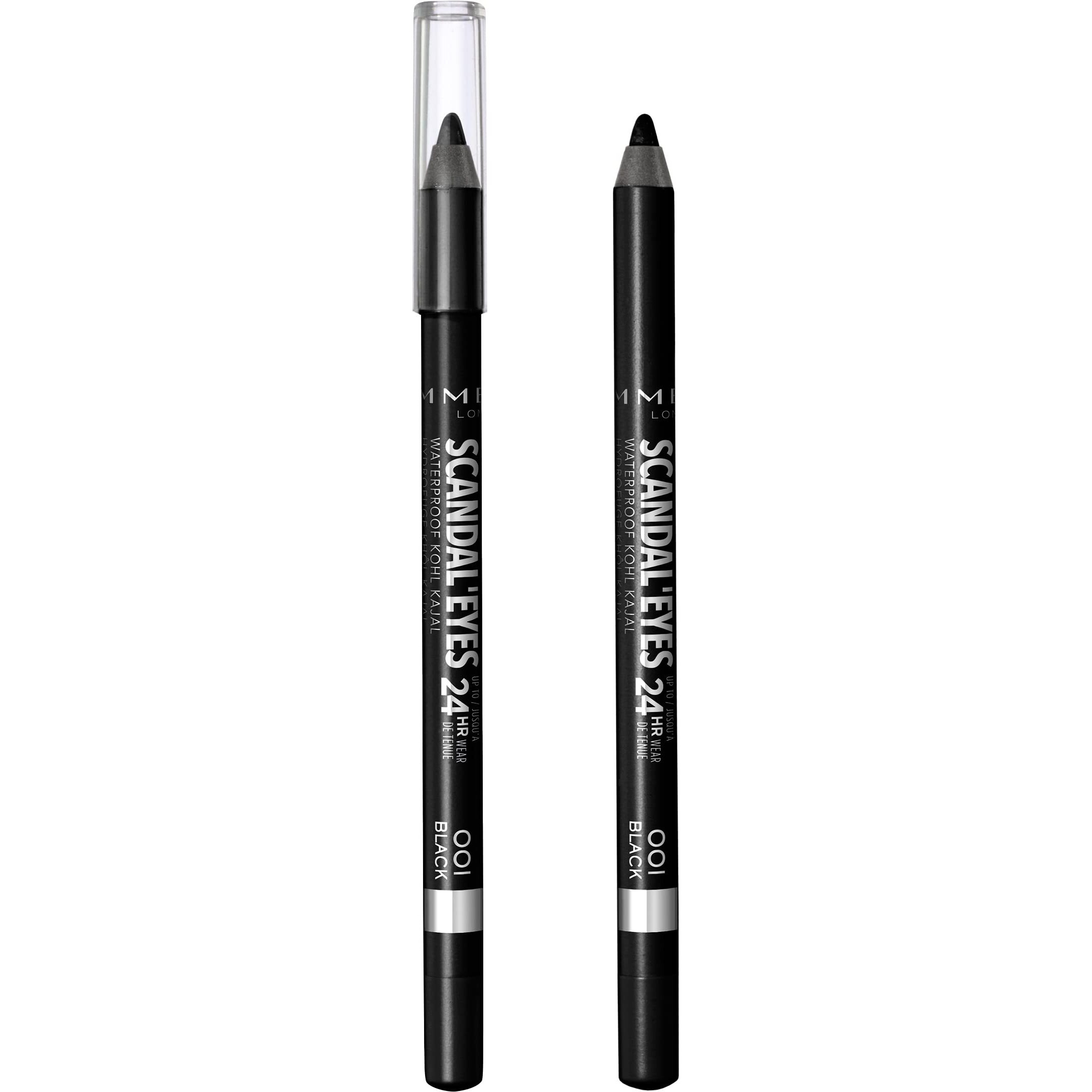 Rimmel Scandaleyes Waterproof Liner, Black, 12 G