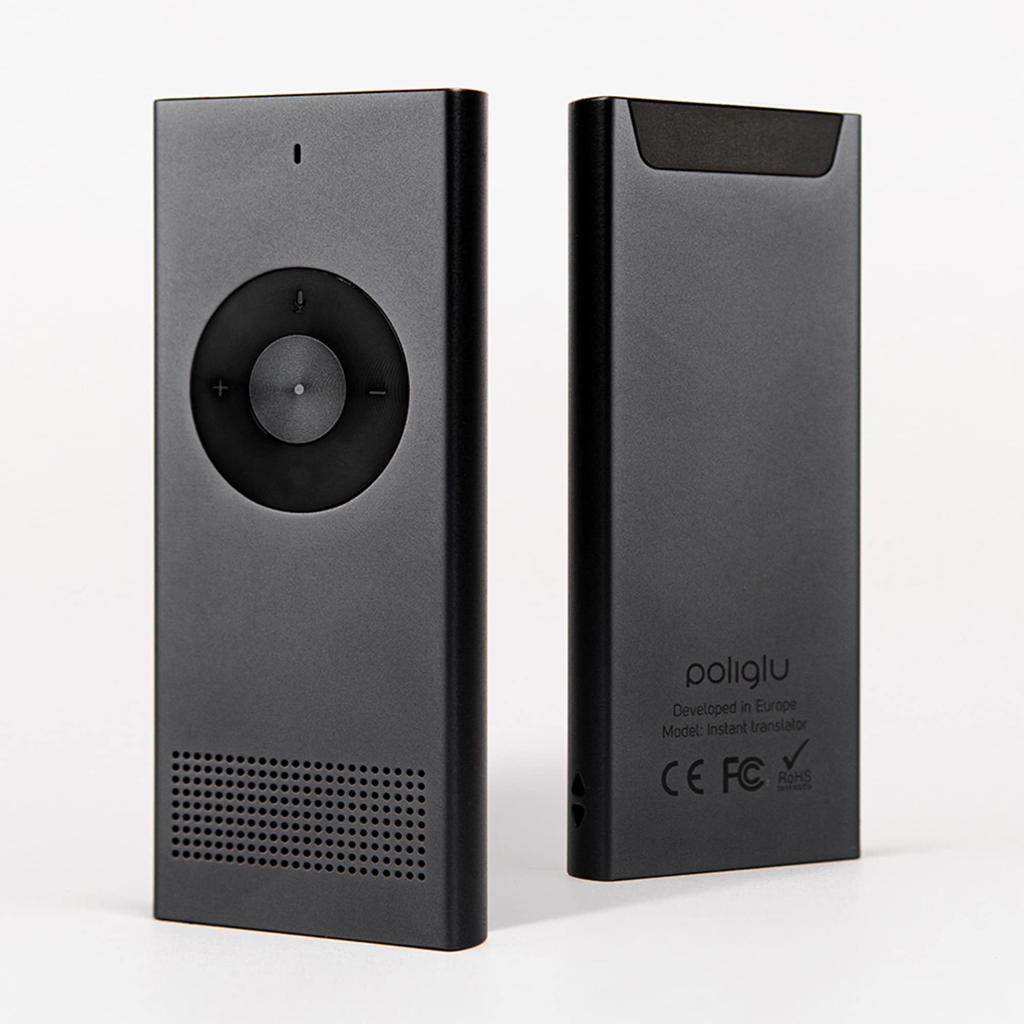 Poliglu Instant Two-Way Language Translator - Translators Devices For 36 Languages Make Communication Easier With This Innovative Portable Translation Device Perfect As A Pocket Dictionary