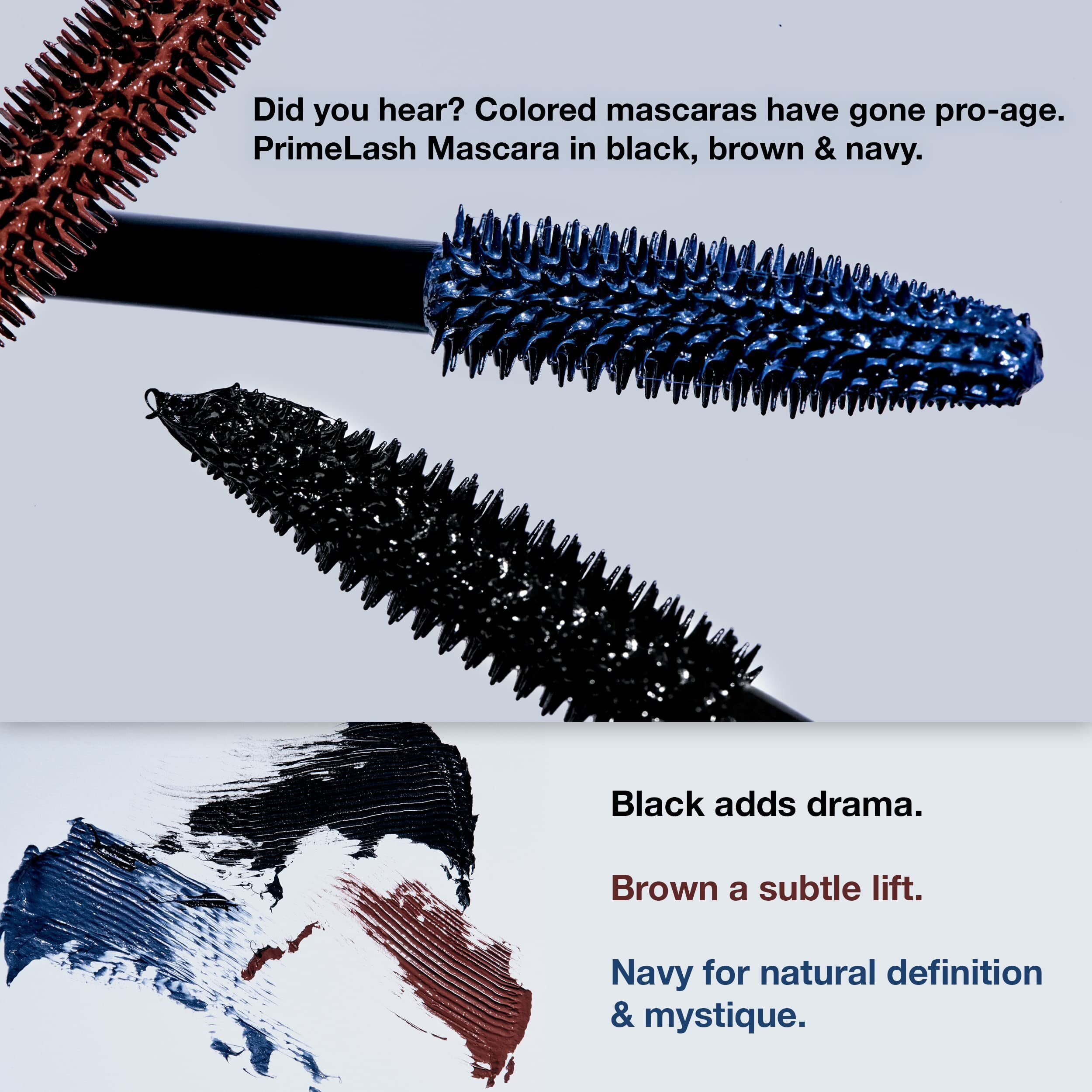 Prime Prometics Primelash Mascara For Women Over 50 - Volumizing, Incredible Length In 2 Coats - Long-Stay, Zero Clumps, Hypoallergenic (Black)