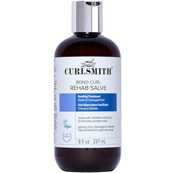 Curlsmith - Bond Curl Rehab Salve, Bond Building Strength Treatment For Weak, Damaged Hair (8 Fl Oz)