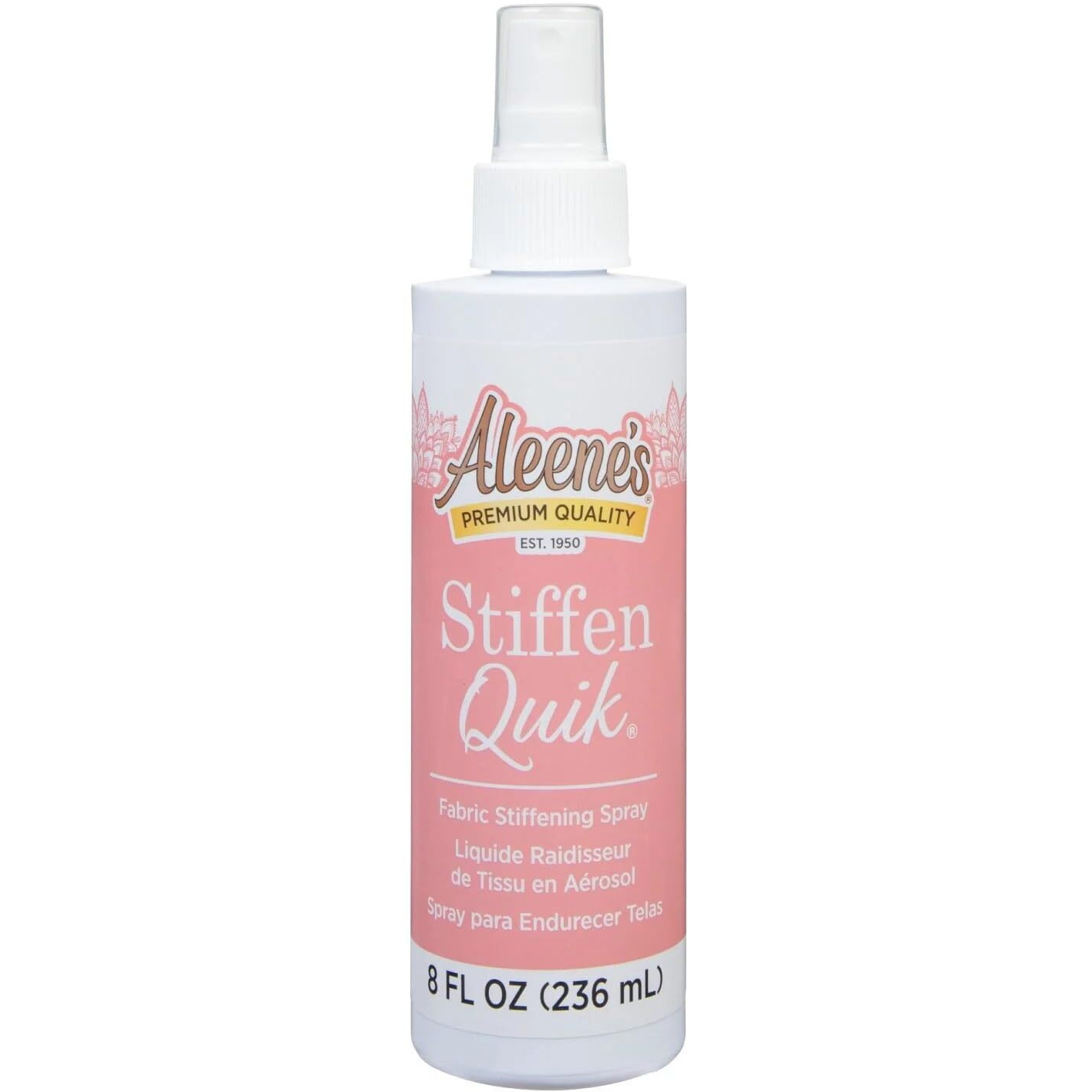 Aleene's 15581 Stiffen-Quick Fabric Stiffening Spray 8Oz,Original Version, Packaging May Vary