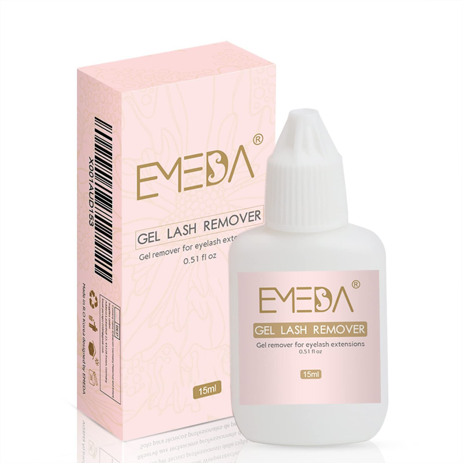 Emeda Eyelash Extension Remover Gel Not For Clusters Glue 15Ml Quickly Dissolves Powerful Lash Extension Glue Professional Removal For Lash Extensions Adhesive (15Ml)