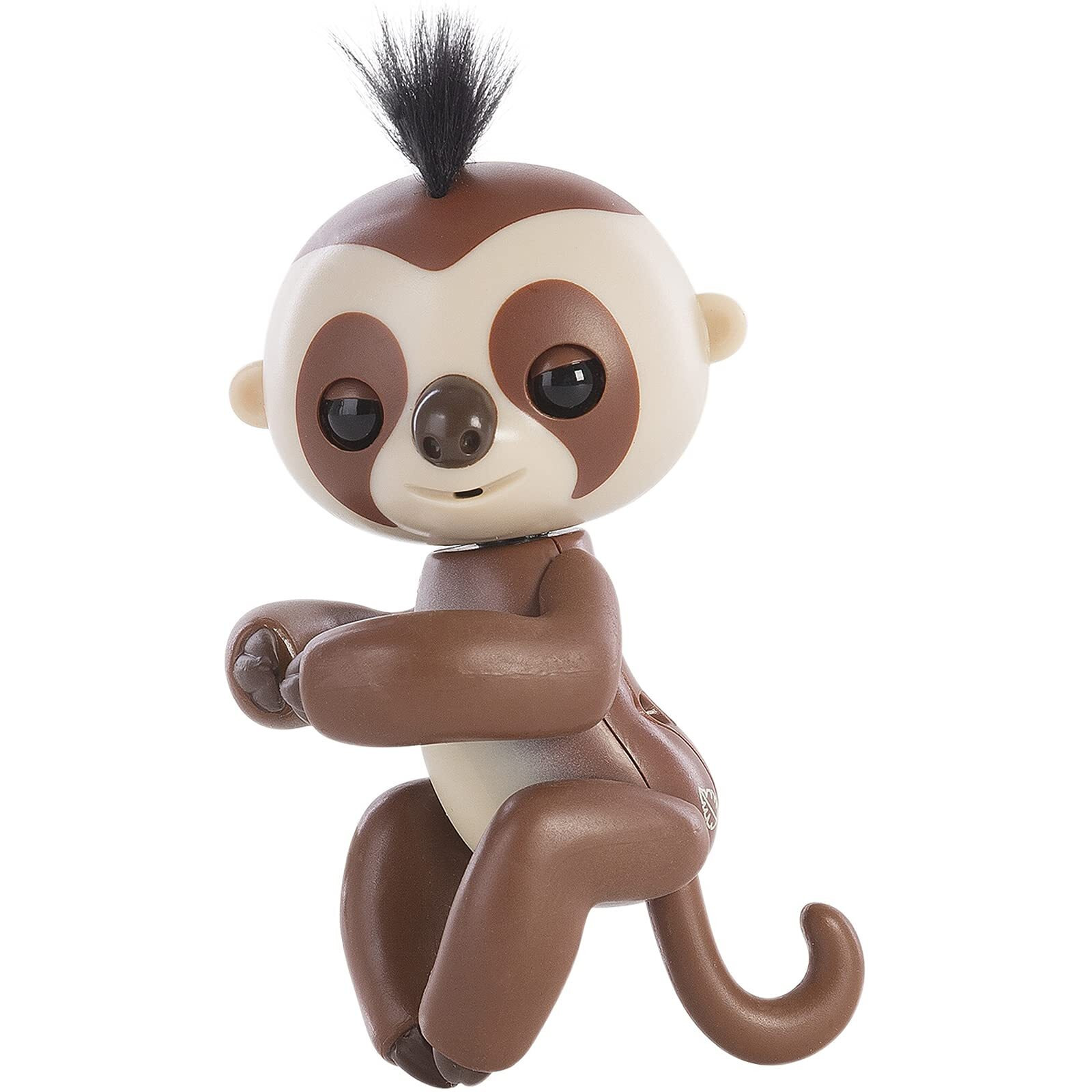 Fingerlings Baby Sloth - Kingsley (Brown) - Interactive Baby Pet - By Wowwee