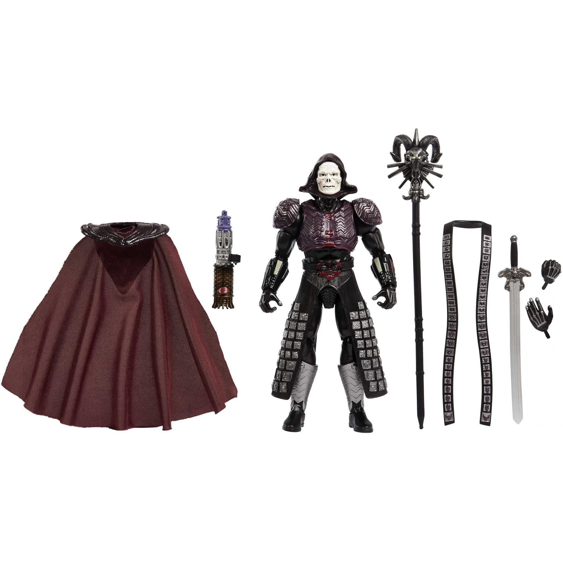 Masters Of The Universe Masterverse Action Figure Skeletor Articulated Movie Collectible With Swappable Body Parts And Accessories, Motu Toy