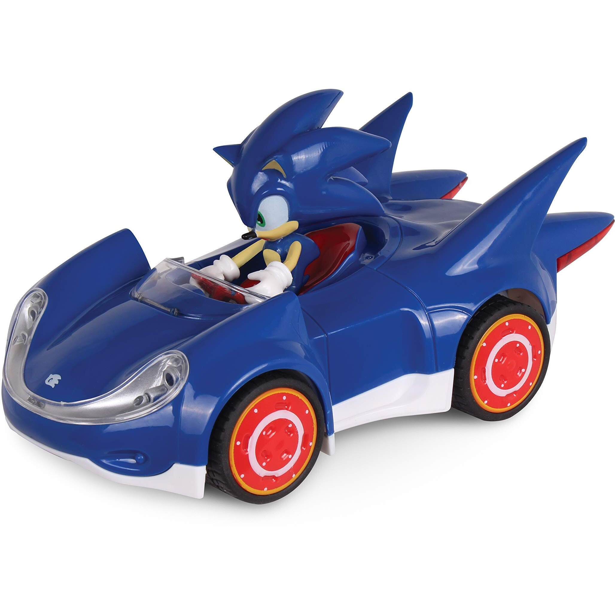 Nkok Sonic The Hedgehog All Stars Racing Pull Back Action, Video Game Legend, Speed Star By Tails, No Batteries Required, Pull Back - Release - And Watch It Go, Great Gift