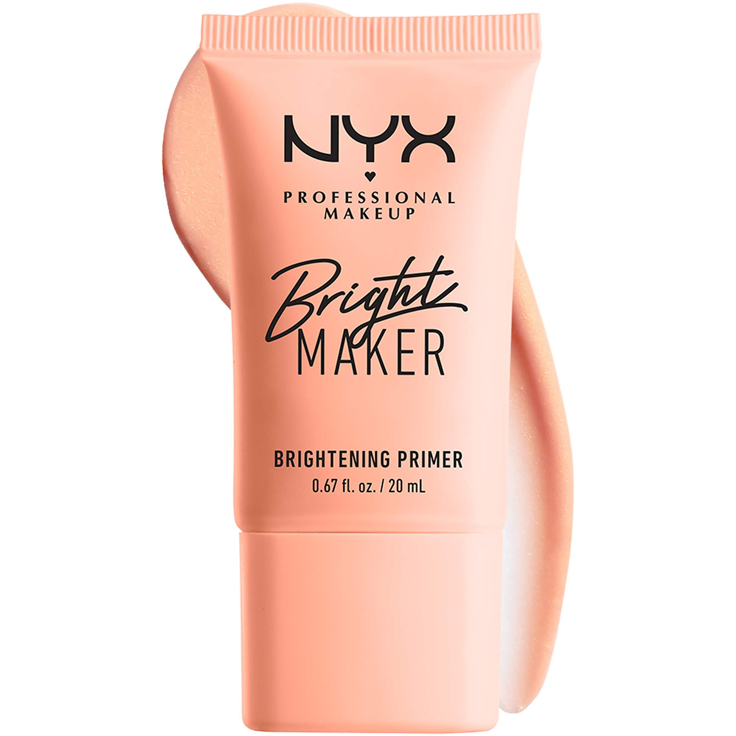 Nyx Professional Makeup Bright Maker Brightening Primer, Vegan Face Primer