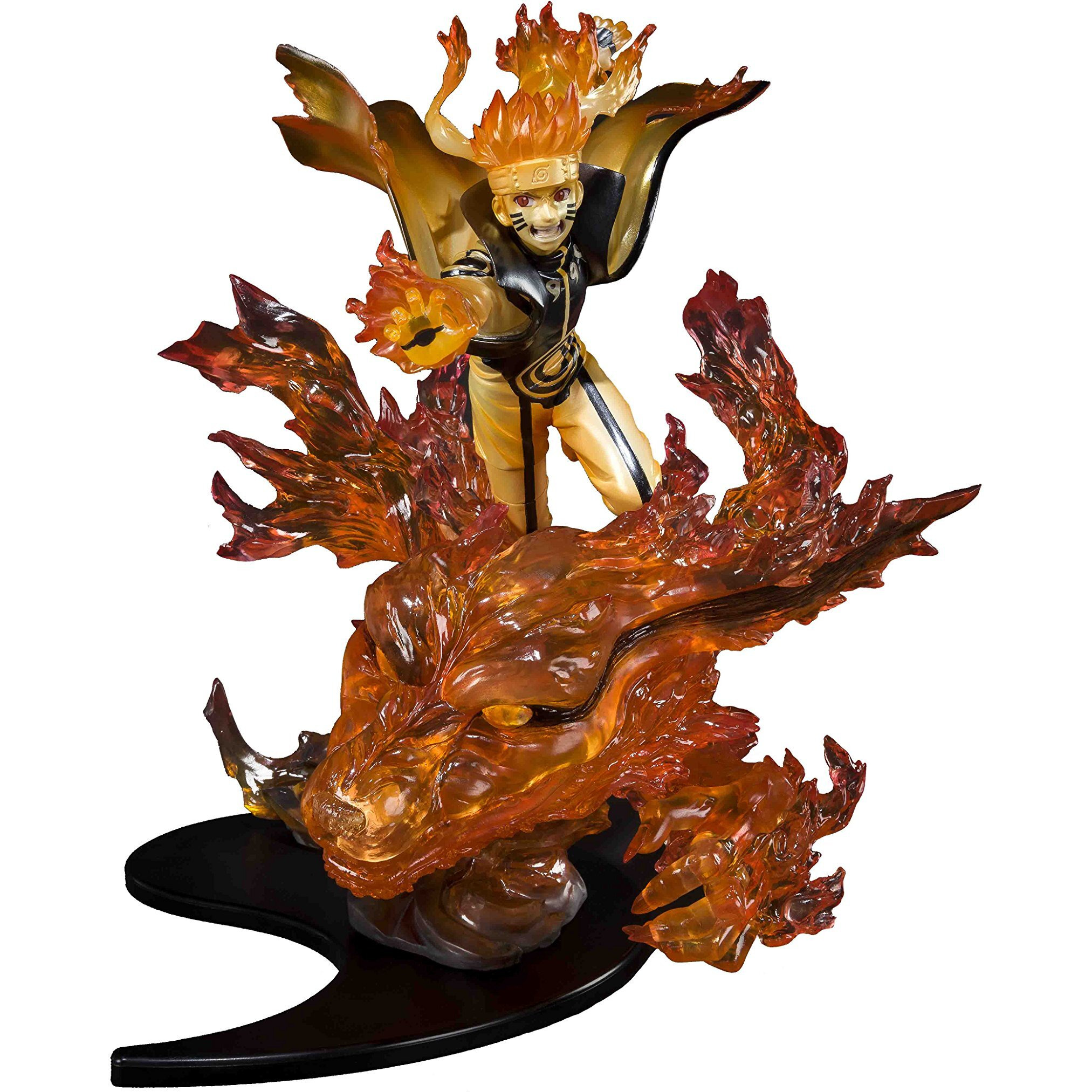 Tamashii Nations Bandai Figuartszero Naruto Uzumaki-Kurama-Kizuna Relation Statue