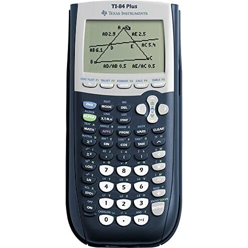 Texas Instruments Ti-84 Plus Graphics Calculator, Black