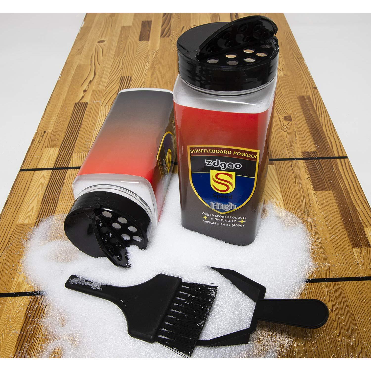 Ydds Shuffleboard Sand - Shuffleboard Wax With Mini Dustpan And Mini Brush, 2 Cans(2