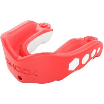 Shock Doctor Unisex Adult Flavored Gel Max Flavor Fusion Mouthguard, Fruitpunch, Us