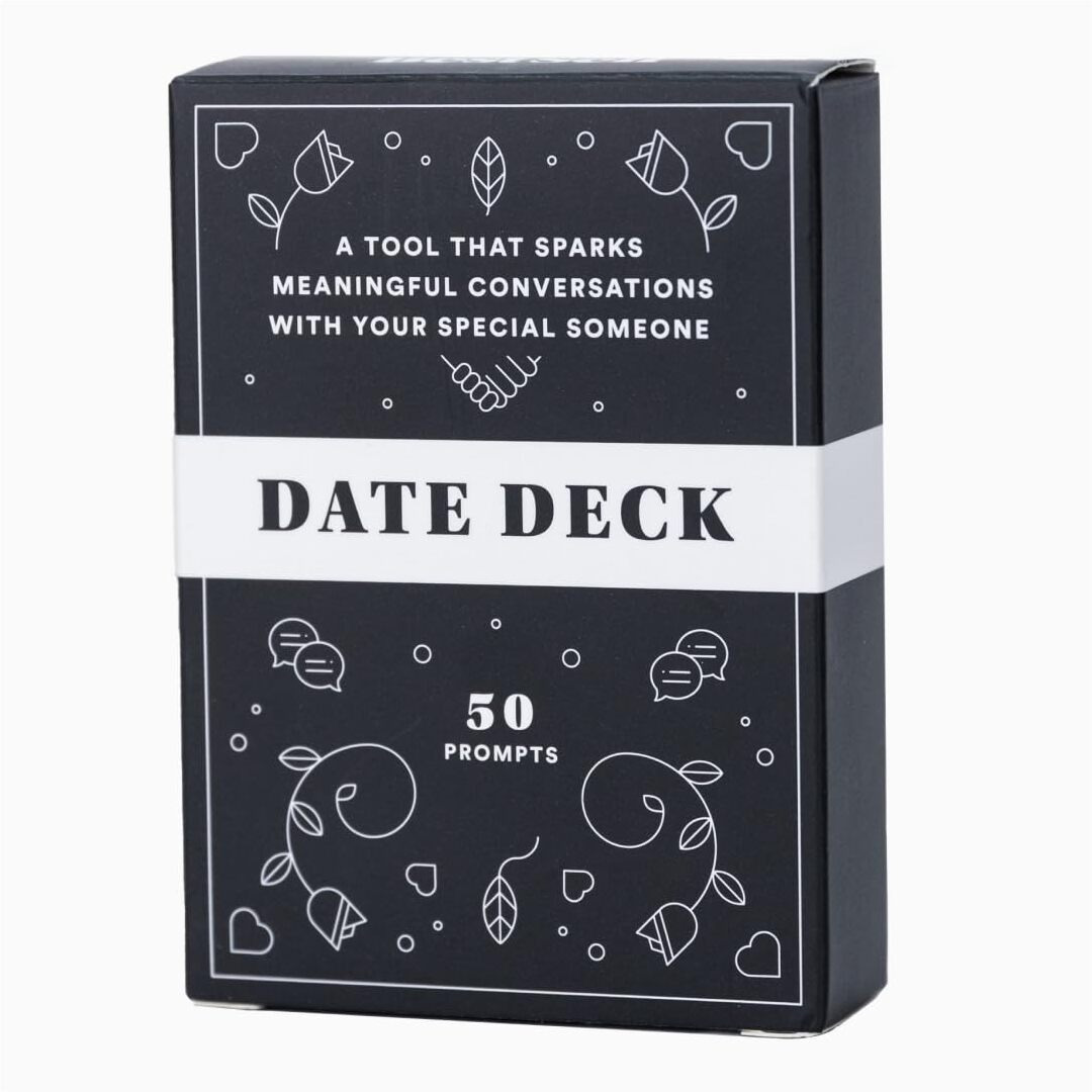 Bestself Date Deck Date Night Card Game - 50 Prompts For Couples, Get Talking With Fun And Meaningful Date Night Ideas, The For Couples Games