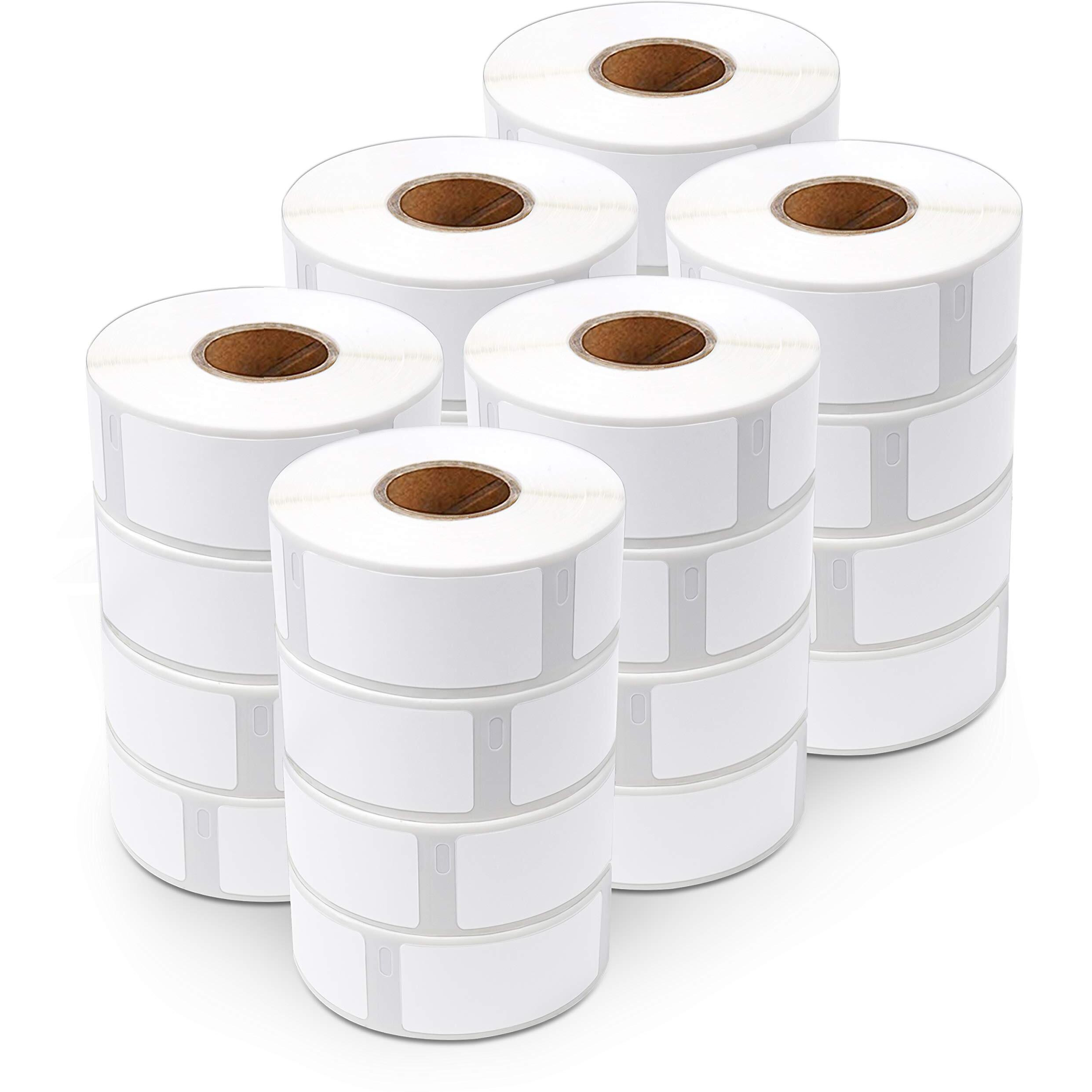 Aegis - Compatible Multipurpose Labels Replacement For Dymo 30336 (1" X 2-1/8") Address & Barcode - Use With Labelwriter 450, 450 Turbo, 4Xl Printers (24 Rolls)