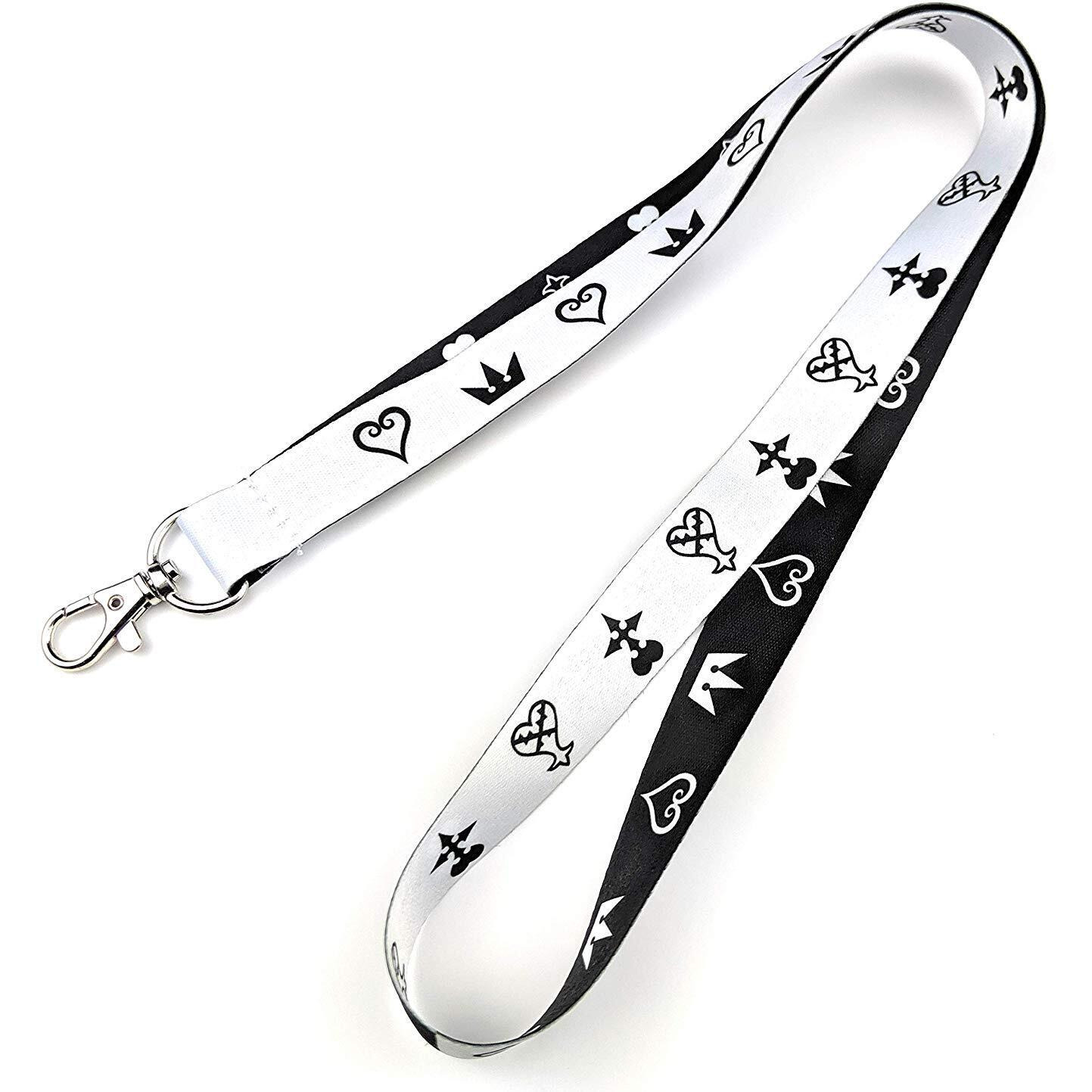 Hearts Kingdom Lanyard Key Id Badge Holder